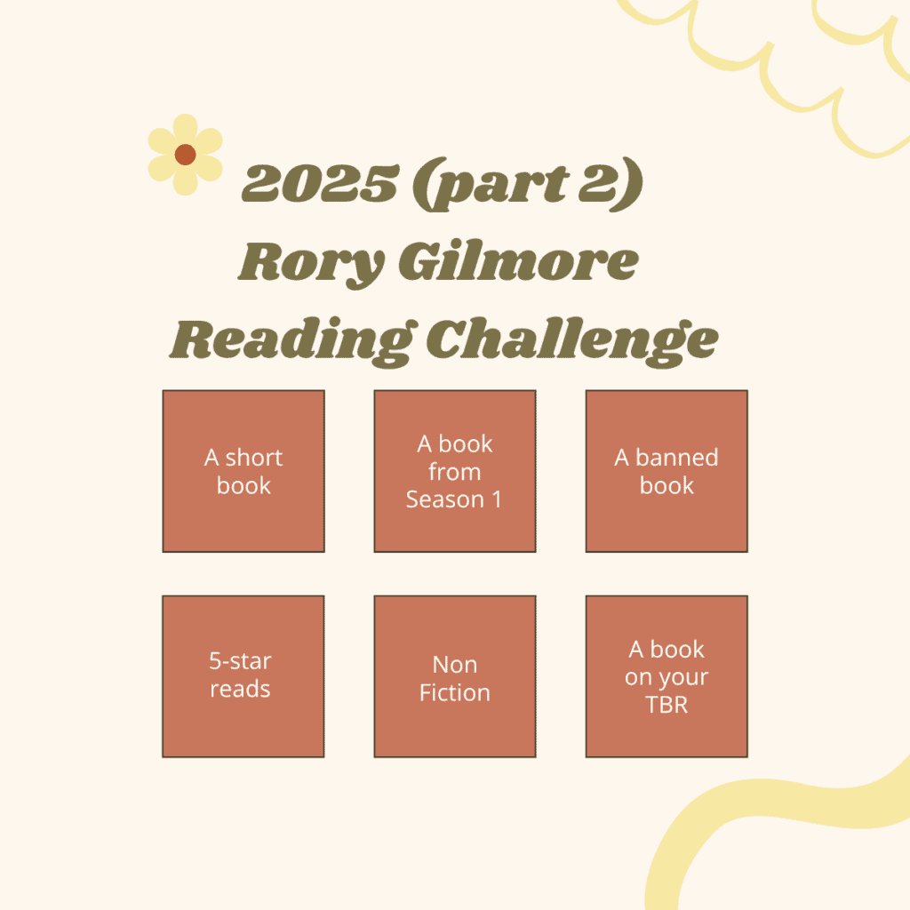 2025 part 2 rory gilmore reading challenge.