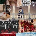 romeo and juliet aesthetic collage.