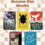 gilmore girls season one books collage.