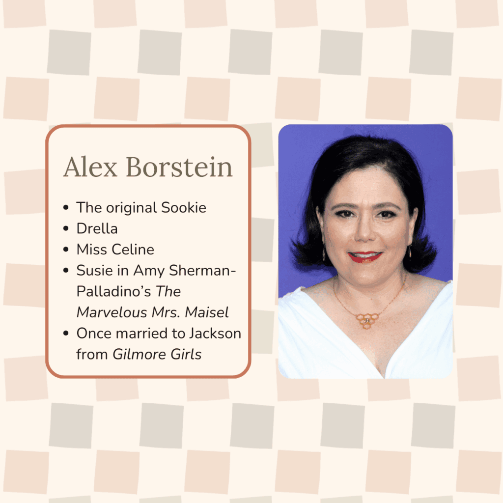 Fun facts about Alex Borstein from Gilmore Girls and the marvelous Mrs maisel.