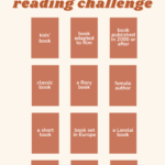 2026 rory gilmore reading challenge instagram story template.