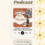 podcast episode for a pop culture rewatch of gilmore girls 1.14 that damn donna reed.