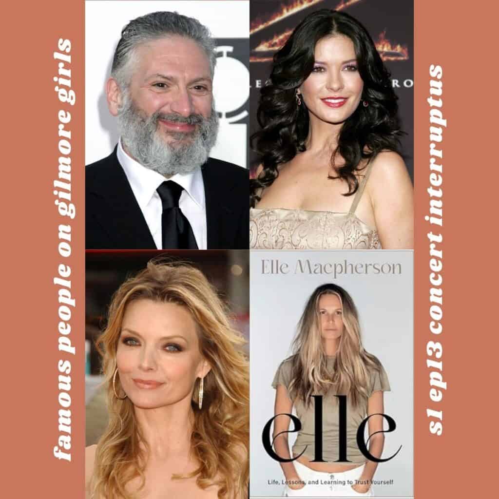 famous people on gilmore girls season 1 episode 13 concert interruptus.