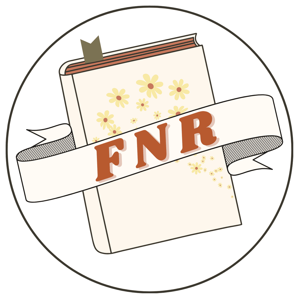 Book with FNR banner.