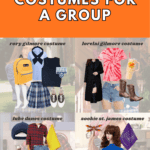 gilmore girls costumes for a group.